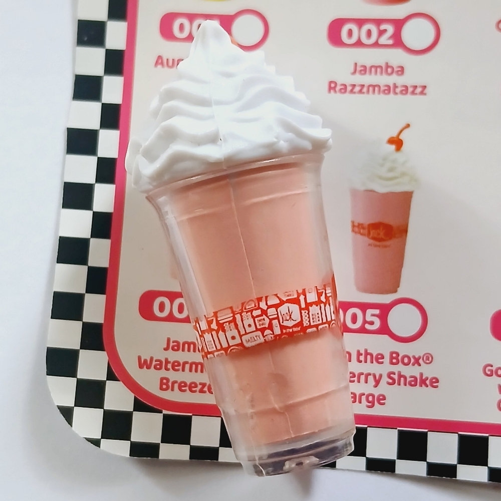 Mini Brands Foodie Series 2 Jack in The Box Strawberry Shake & Fountain Drink - Picture 6 of 7